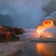 Watch A Pair Of Tank-Mounted Fighter Jet Engines Extinguish An Oil Fire
